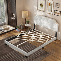 Low Profile Platform Bed With Modern Design