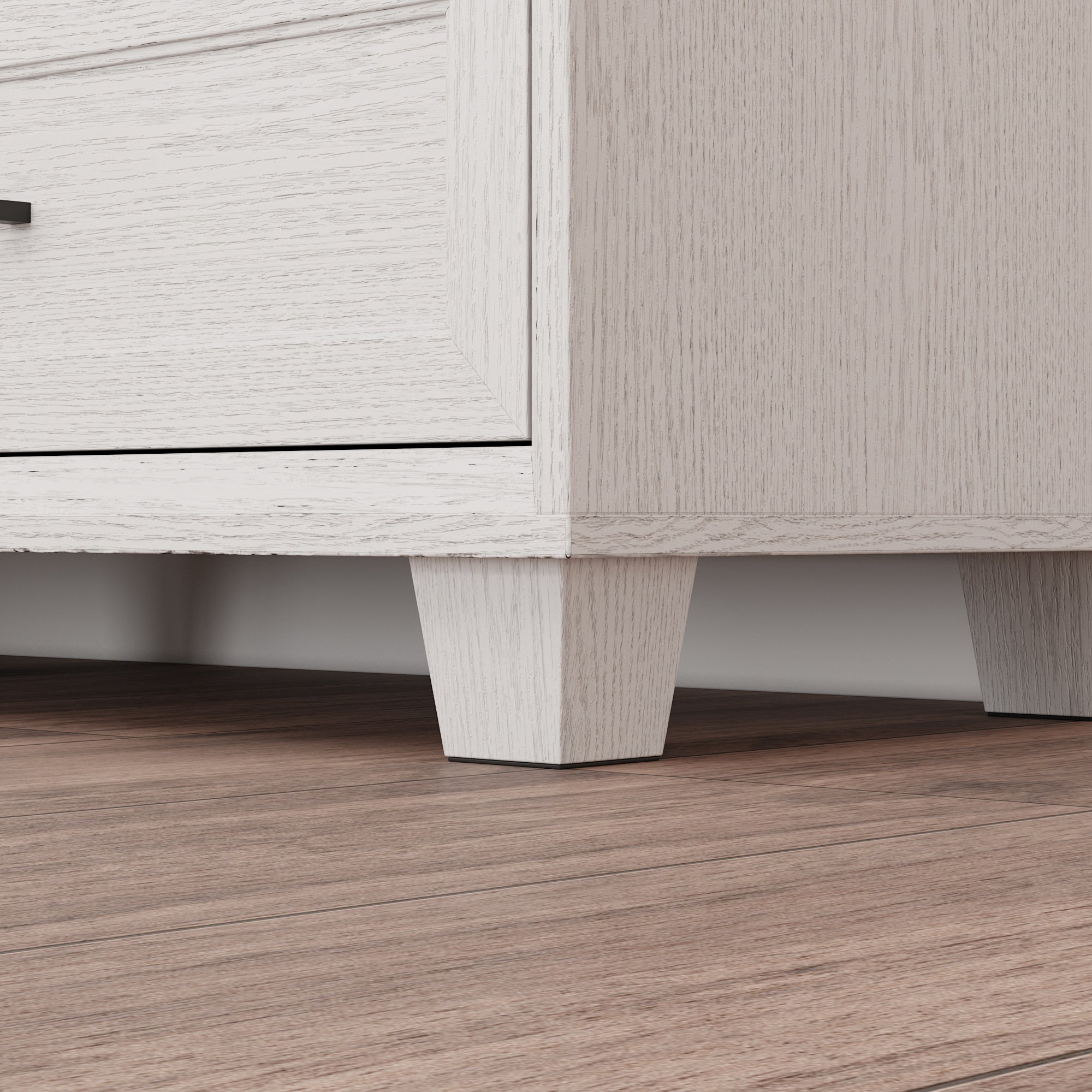 60" Wide 9-Drawer Accent Chest With Metal Handles