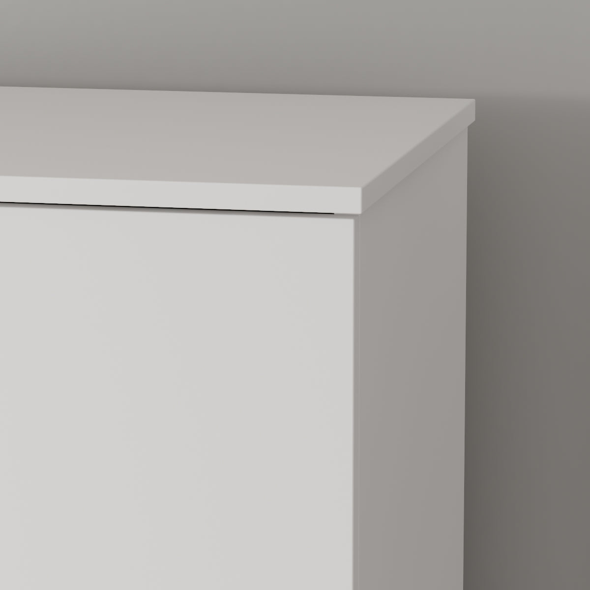 Large Shoe Cabinet with 2 Doors and Wheels 8-Tier Storage Shelves Wood Shoe Organizer Storage Cabinet