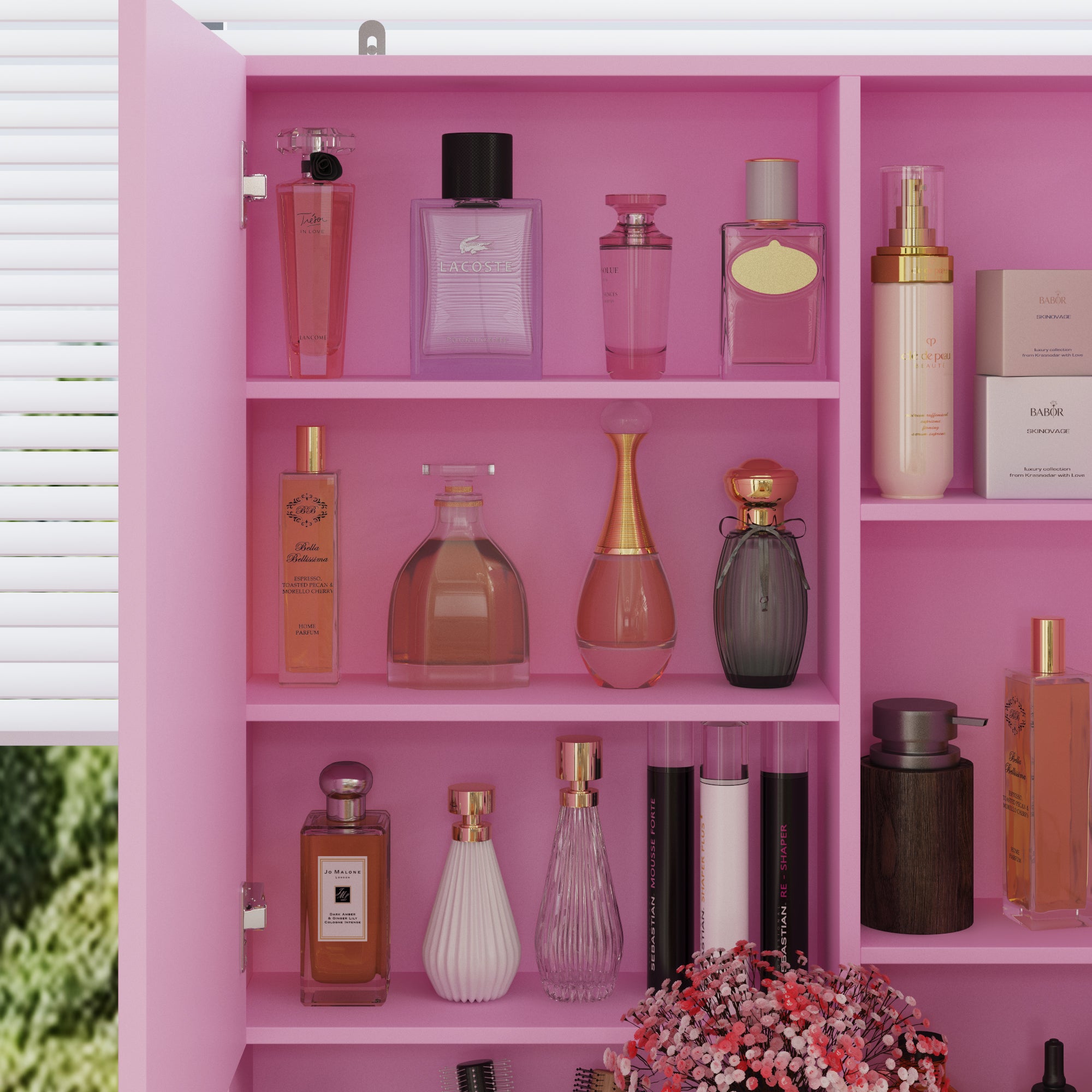 63'' H 3 Drawer Armoire Wardrobe With Adjustable LED Dressing Mirror