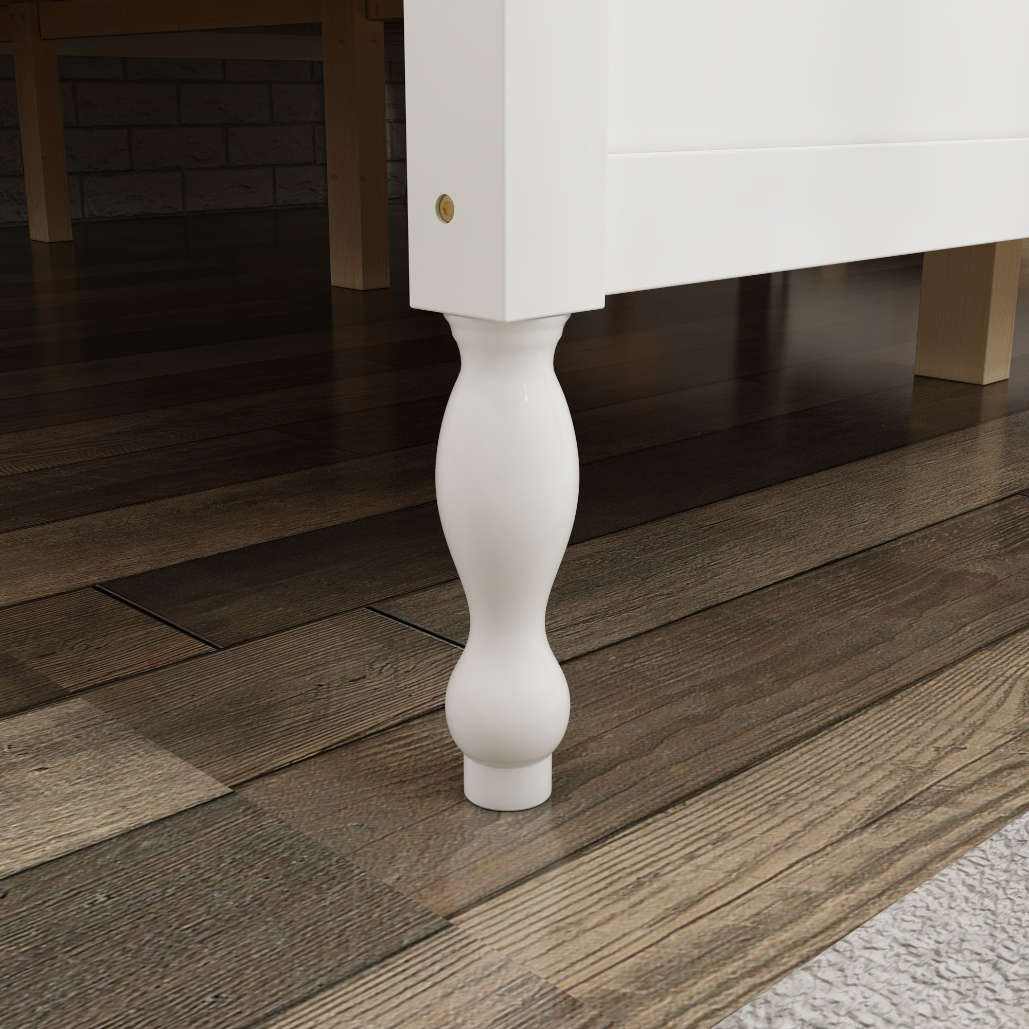 Solid Wood Platform Bed With Elegent Style