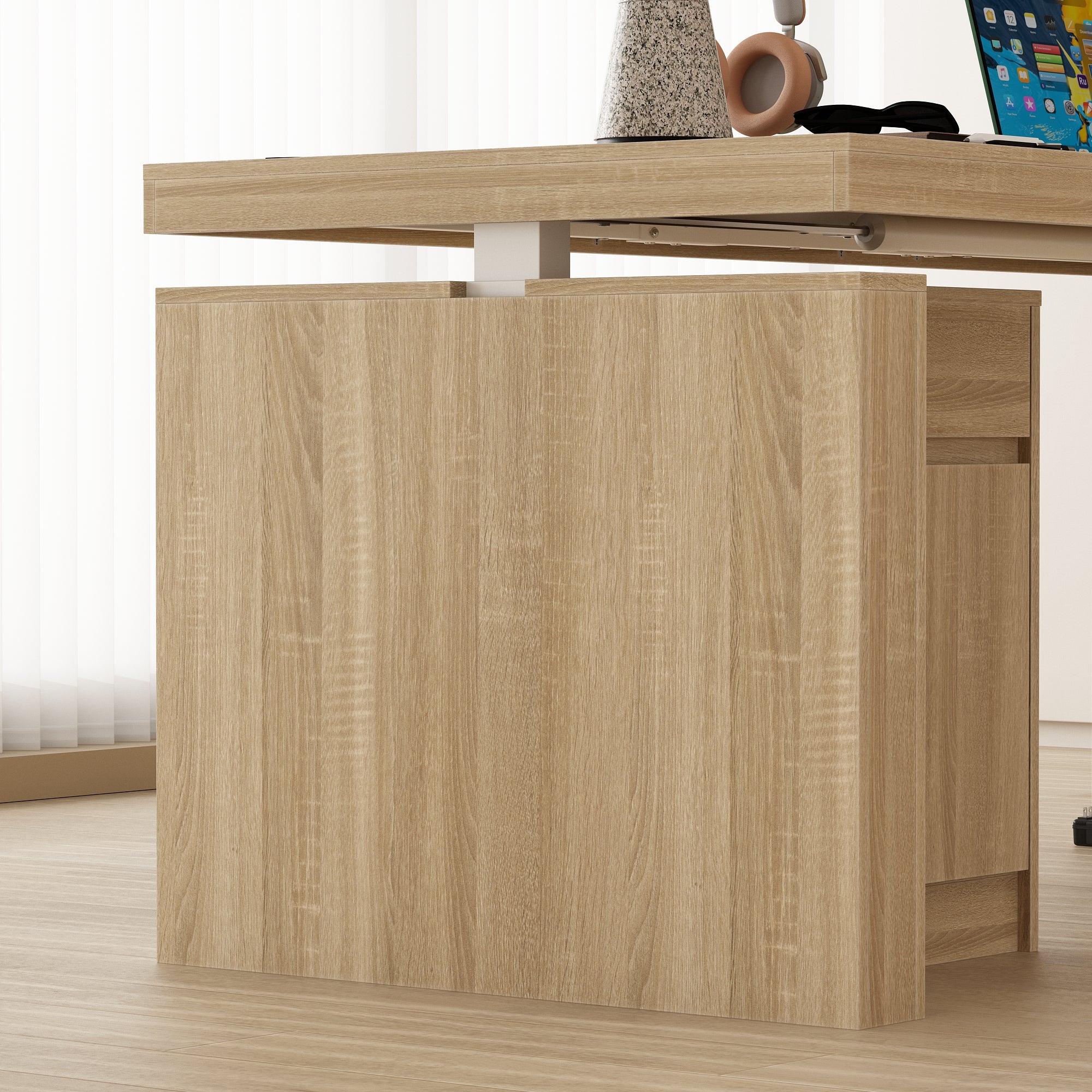 71'' W Height Adjustable Standing Desk