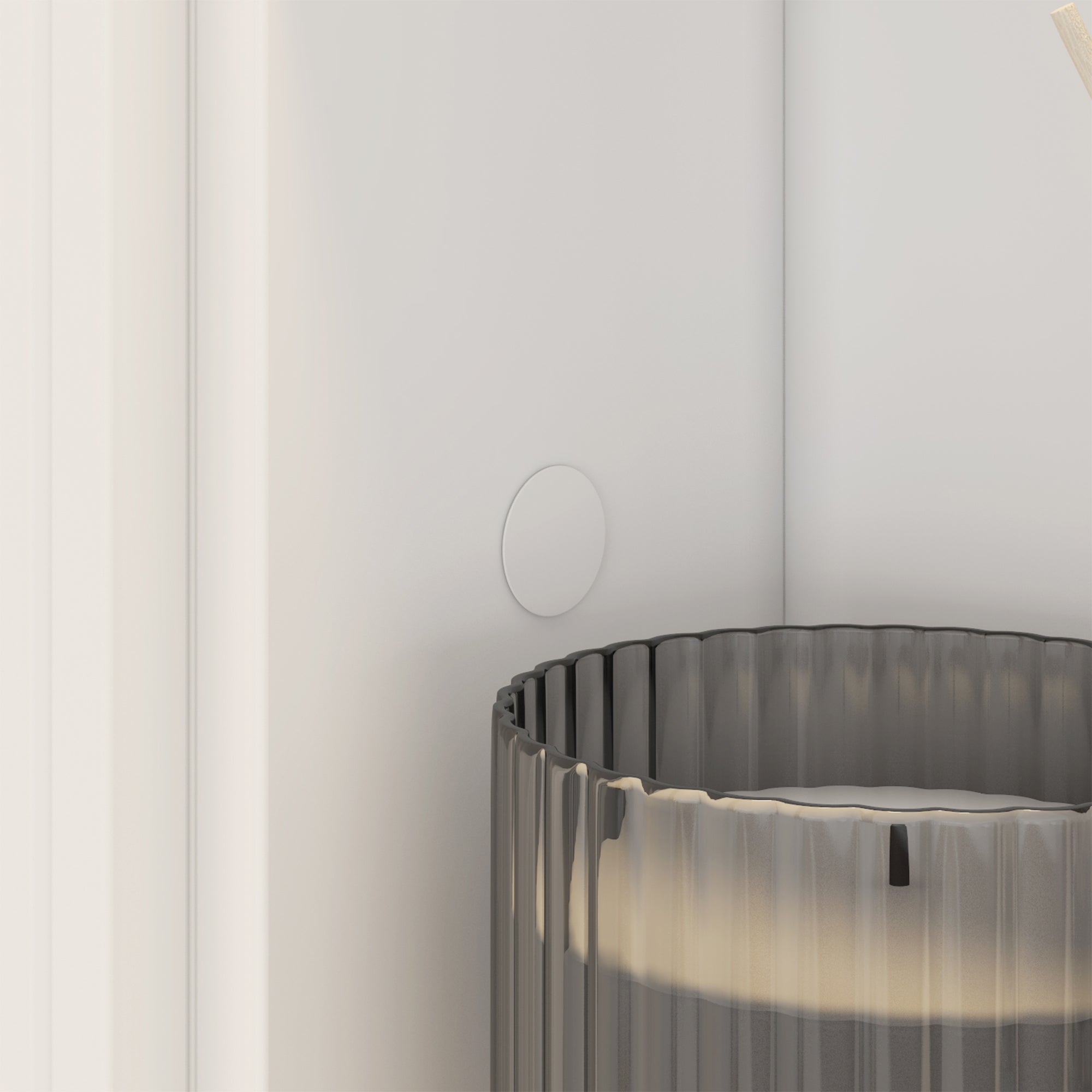 White Elegant Shower Niche