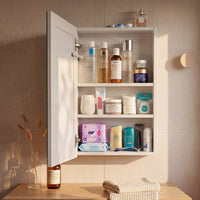 Multi-Function Lighted Bathroom Medicine Cabinet Mirror 