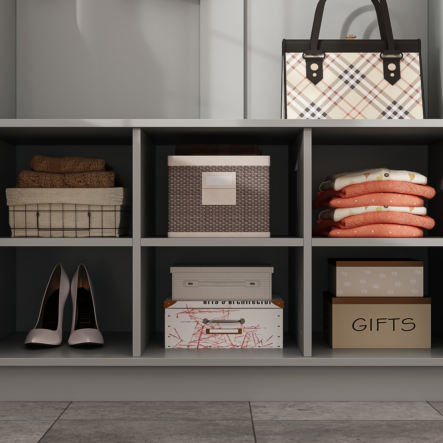 3 in 1 Hall Tree with Shoe Rack Entryway Coat Rack and Storage Bench