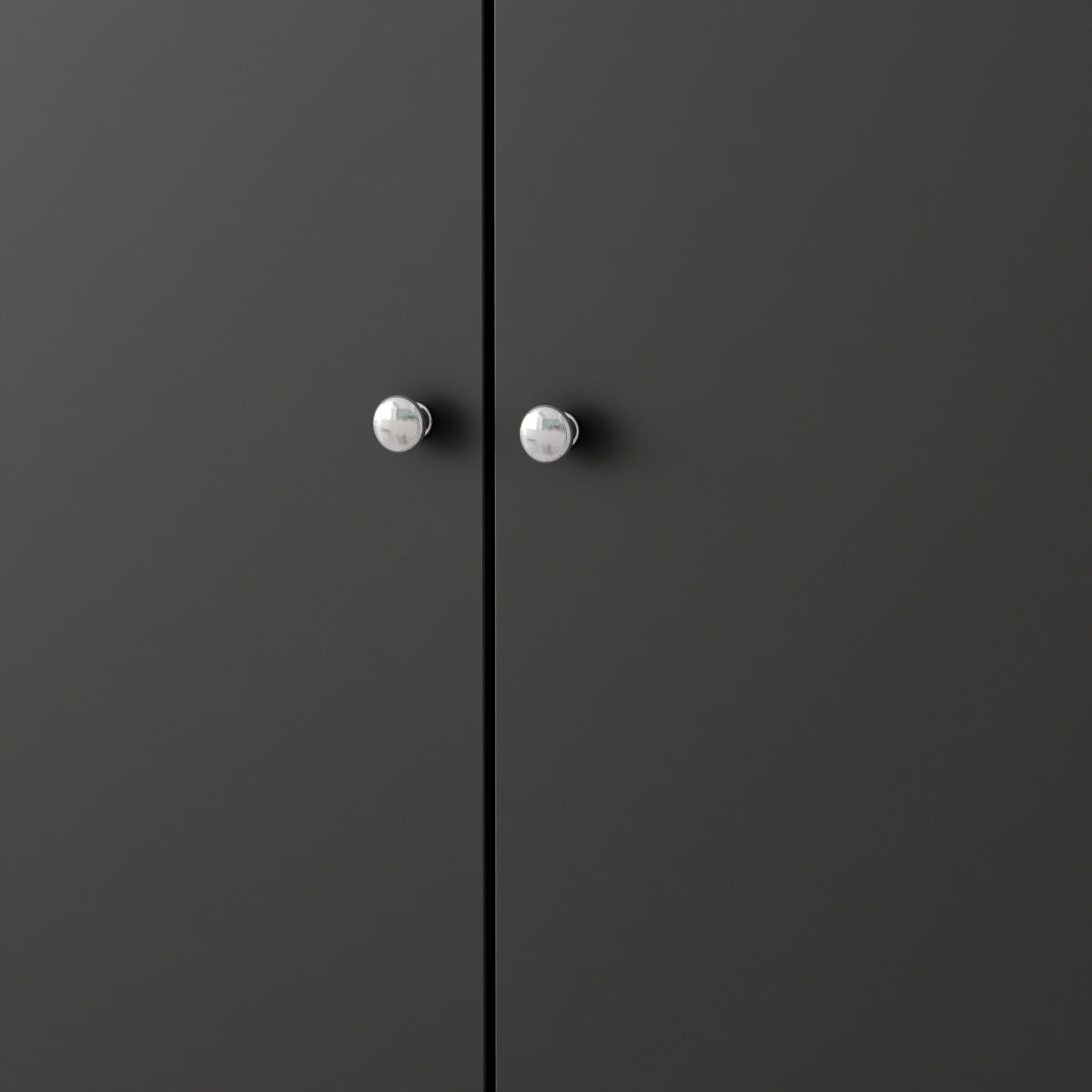 Large Shoe Cabinet with 2 Doors and Wheels 8-Tier Storage Shelves Wood Shoe Organizer Storage Cabinet