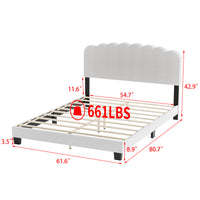 Low Profile Platform Bed With Modern Design