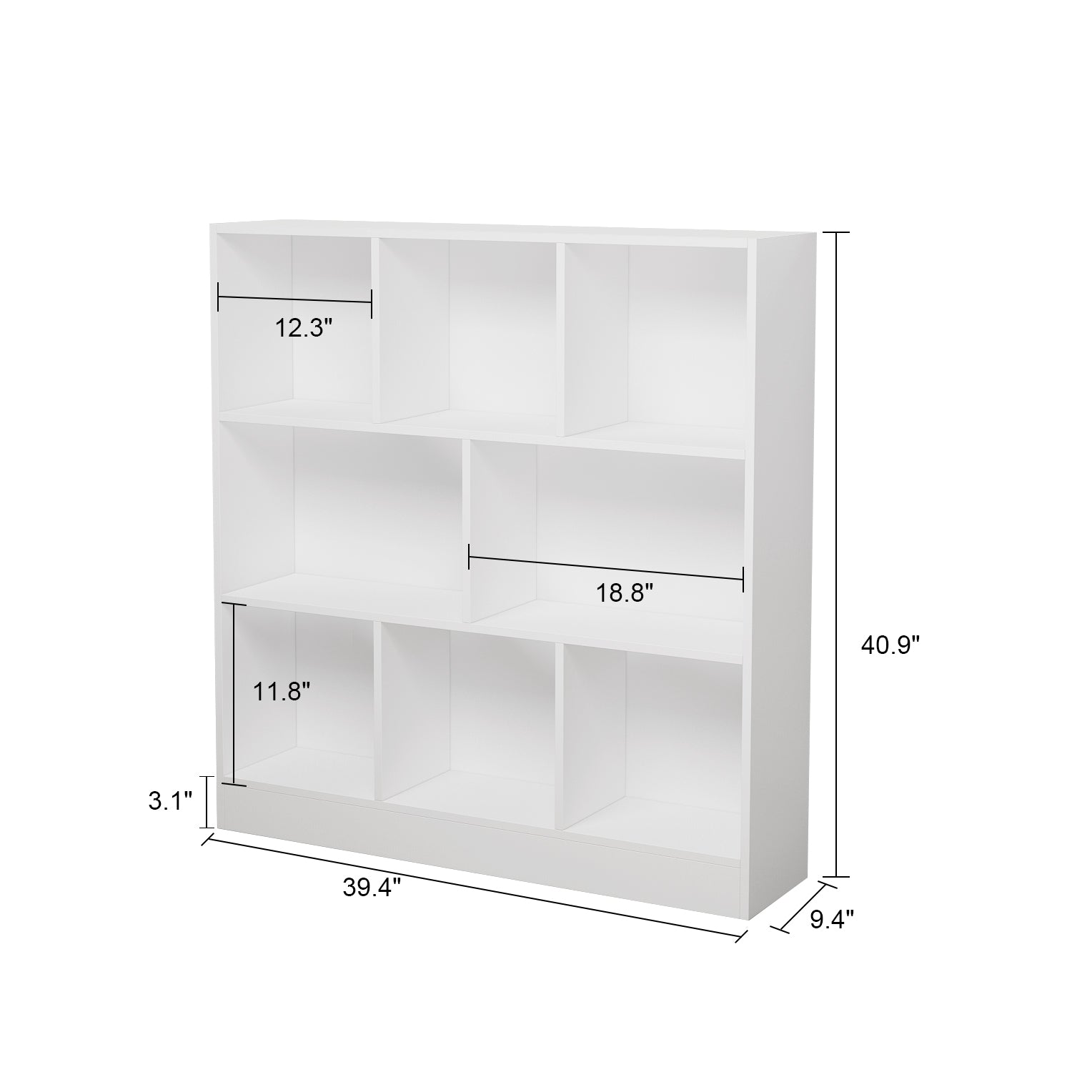 39.4'' W Cube Bookcase