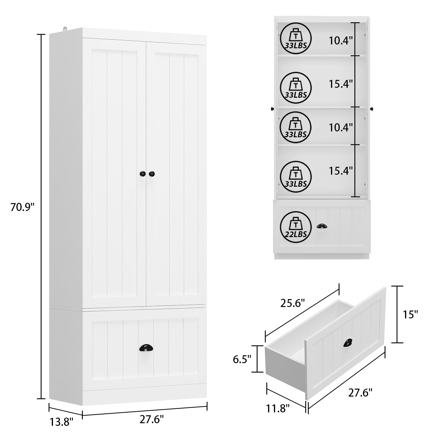 Hall Tree Shelf Rack Shoe Storage Coat Organizer Cabinet for Entryway in Combination