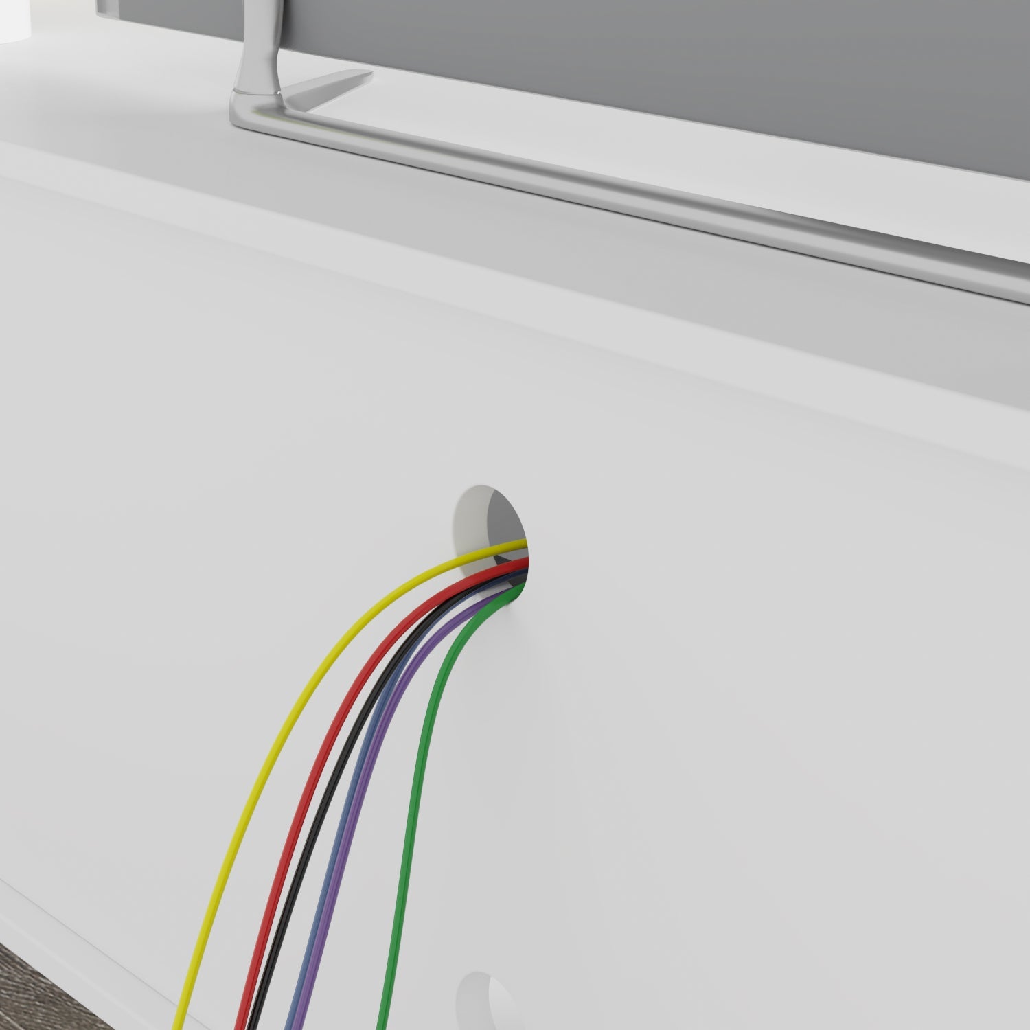 Morden TV Stand Storage Media Console Entertainment Center with Storage