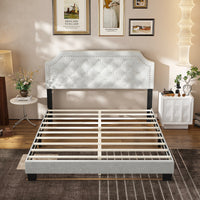 Low Profile Platform Bed With Modern Design