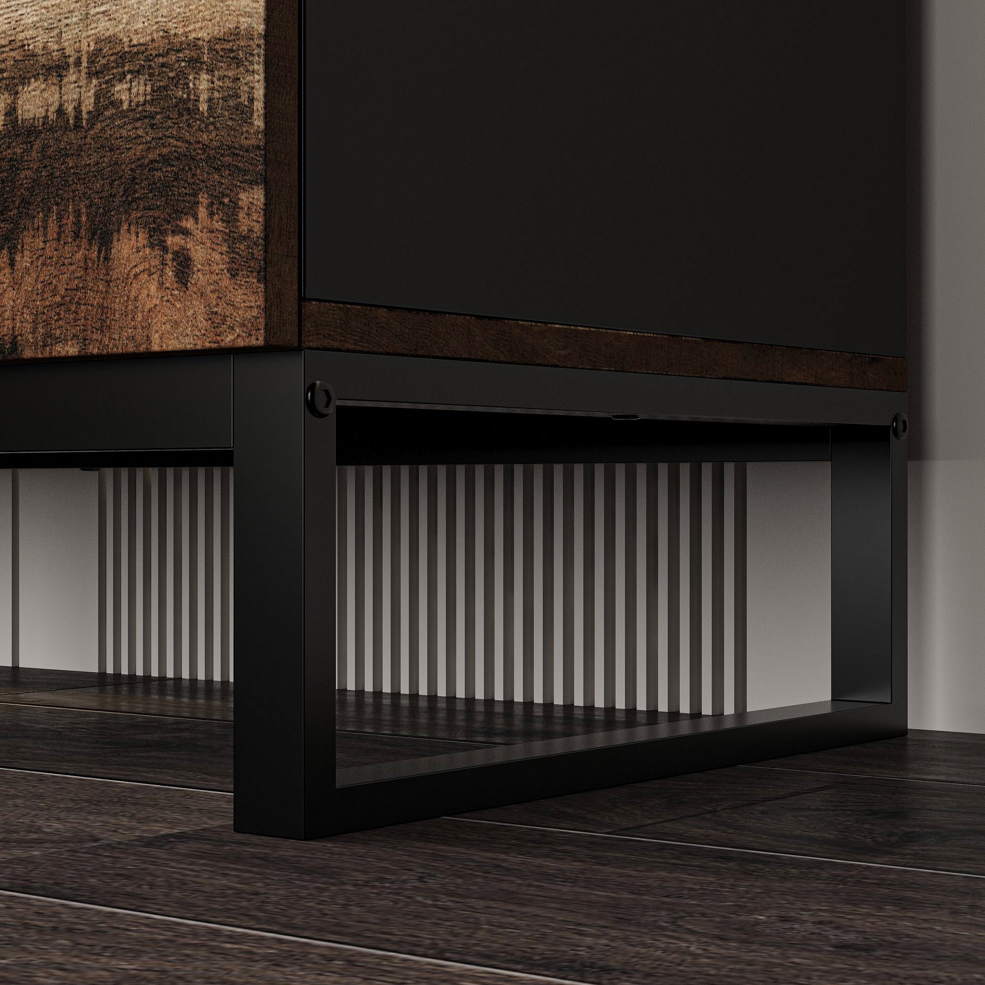 63" W Sideboard Cabinet Buffet Storage Cabinet