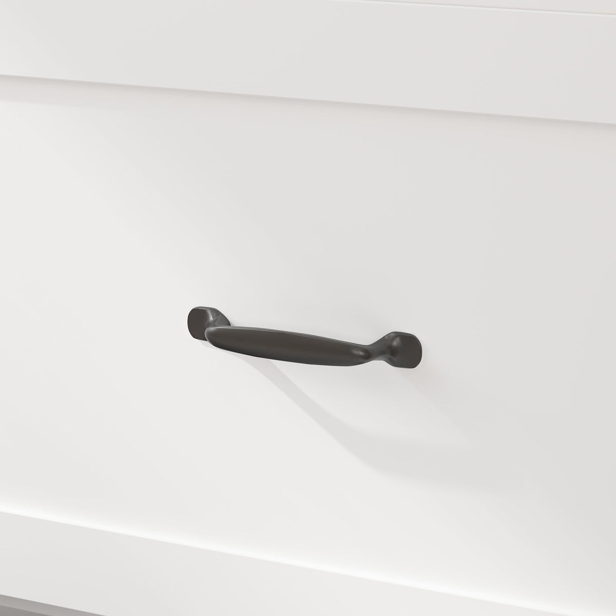 61.8" Modern Minimalist White Fold Out Bed with Power Outlets