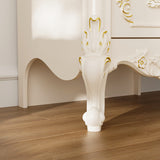 19.7 inch Elegant Nightstand with 2 Drawers