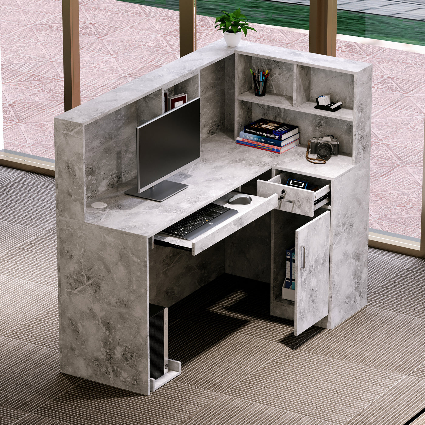 #Color_Gray Marble