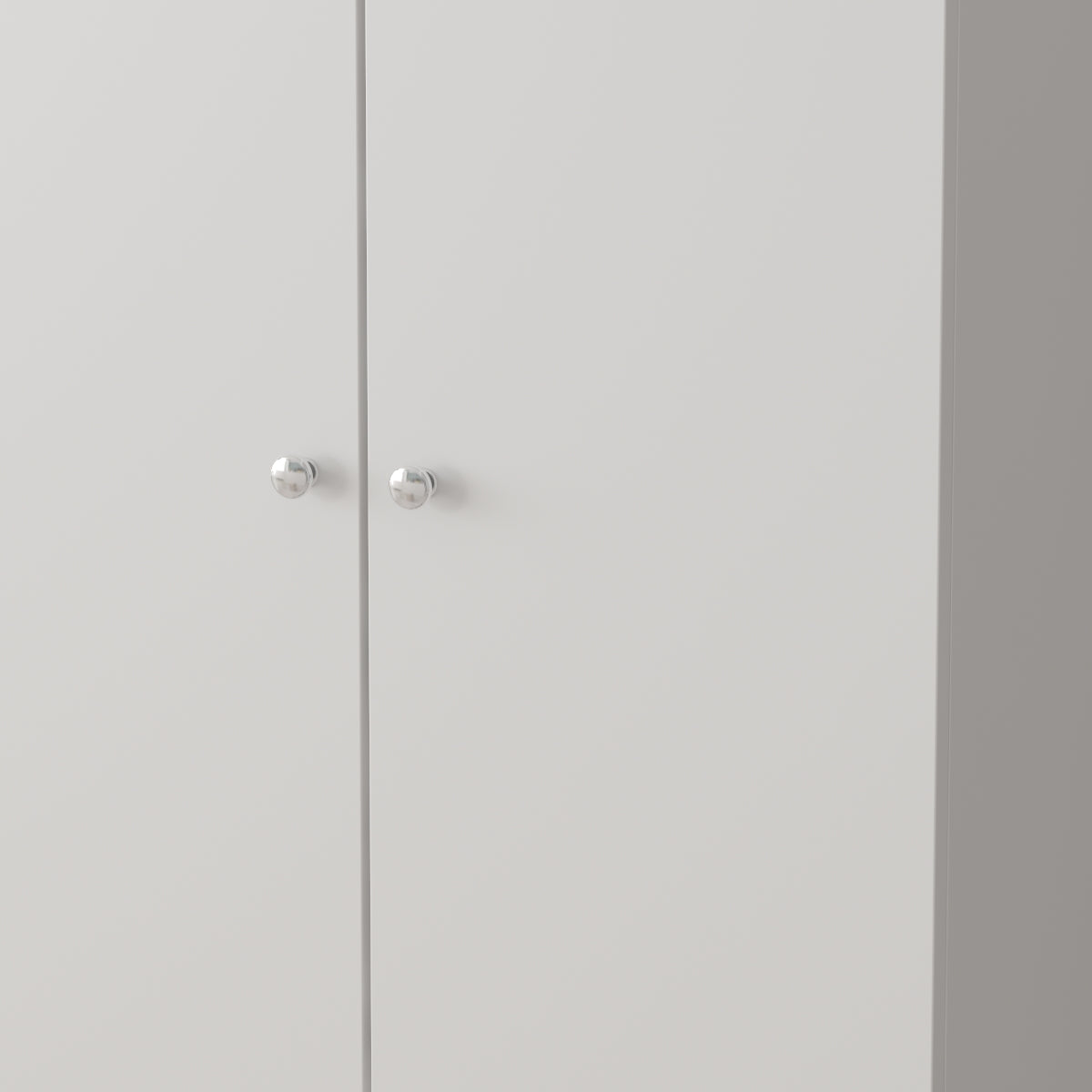 Large Shoe Cabinet with 2 Doors and Wheels 8-Tier Storage Shelves Wood Shoe Organizer Storage Cabinet