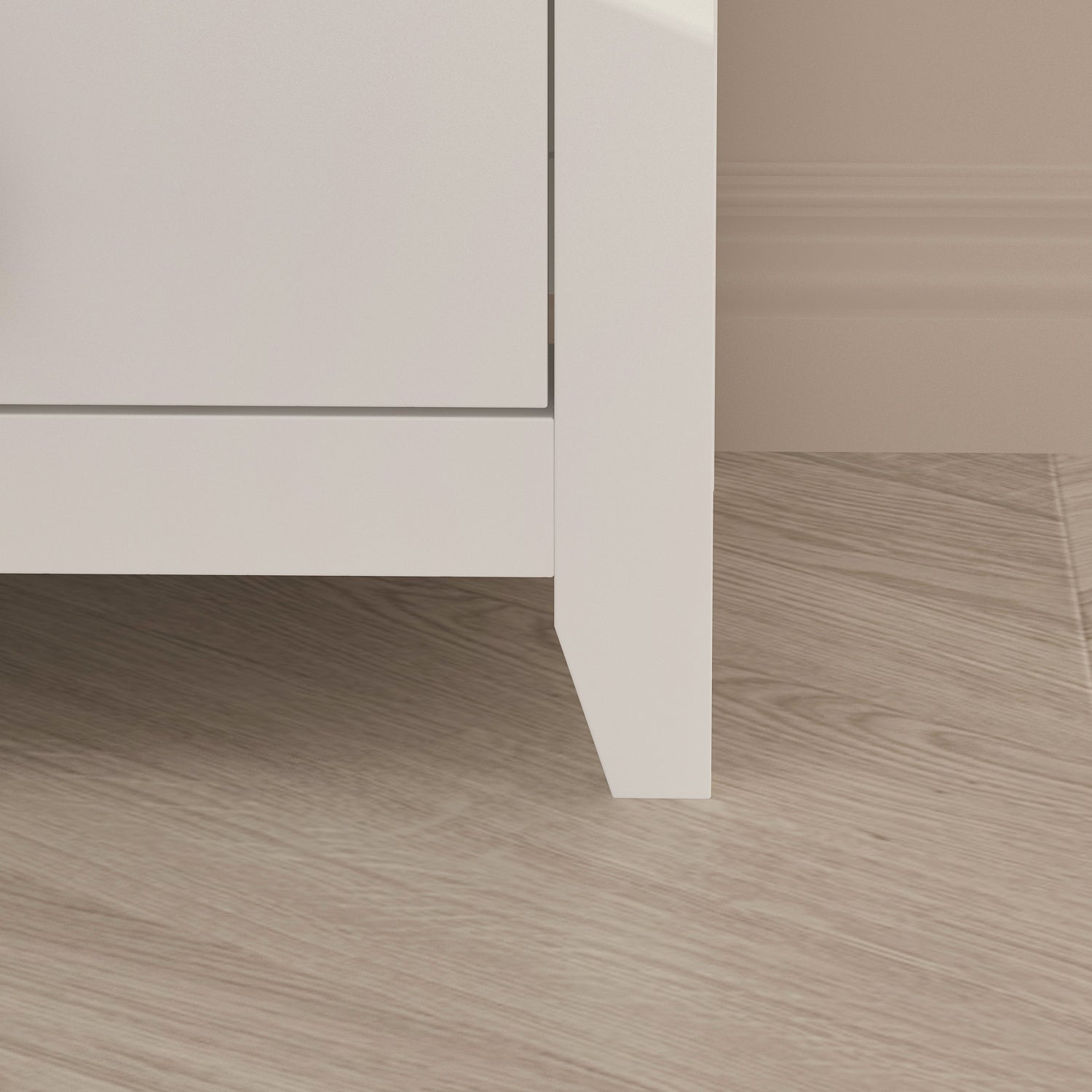 End Table Side Table with 2 Drawers & Shelf Bedside Table Nightstand with Wooden Legs