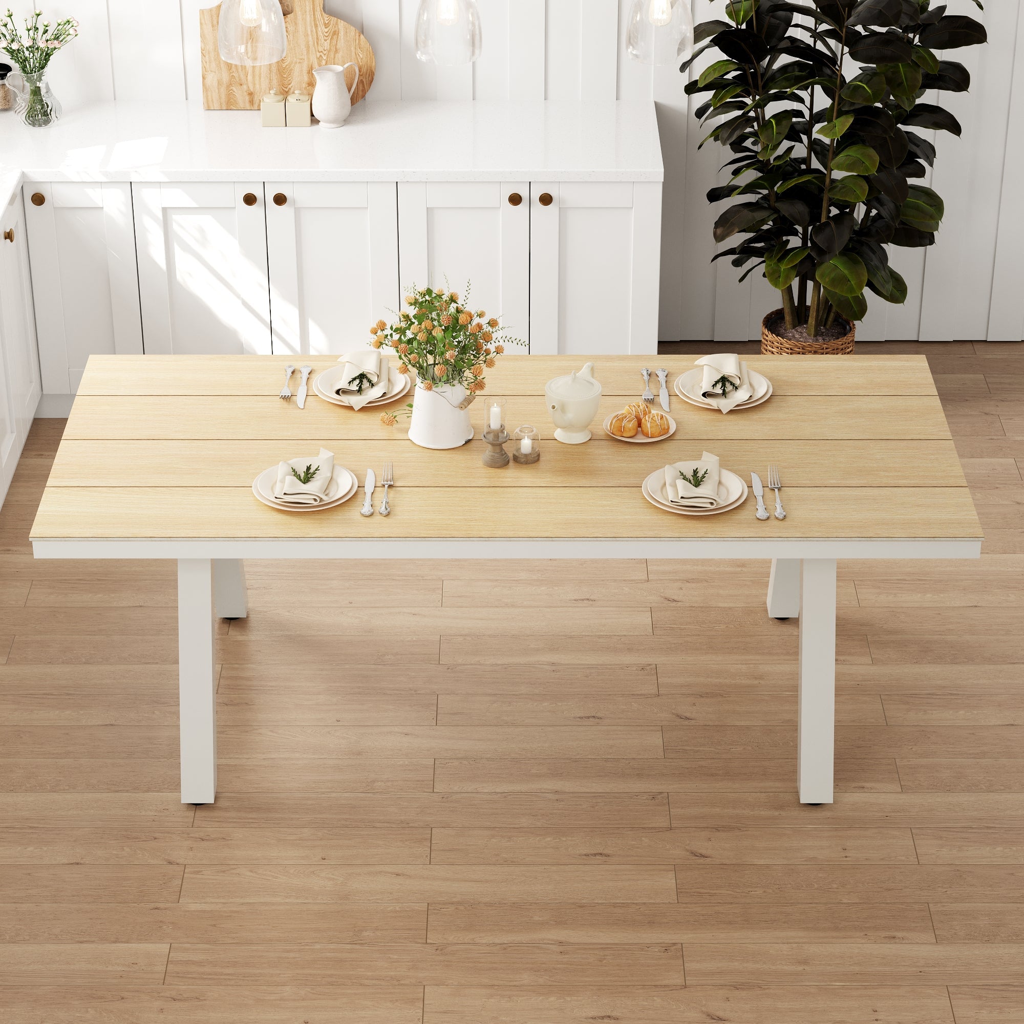 86.6”W Dining Table