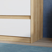 63” Wide Modern Minimalist 9-Drawer Dresser & Storage Sideboard