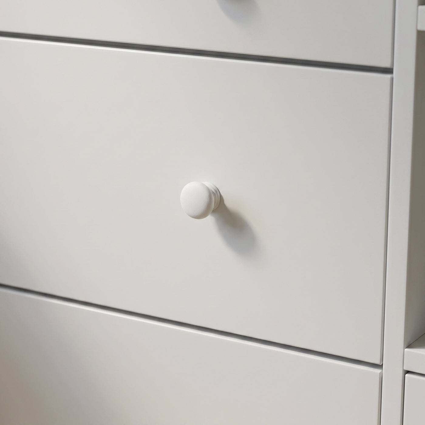47.2" Modern White Nursery Storage Dresser Chest Changing Table