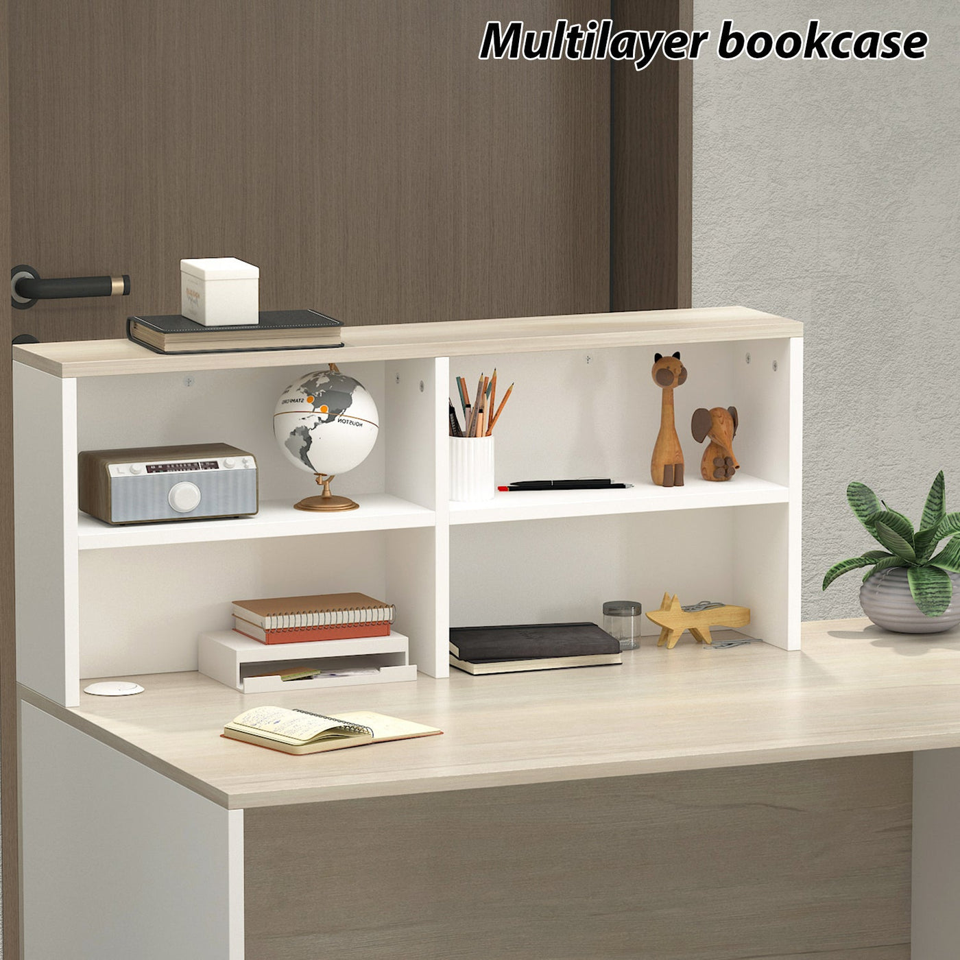 Reception Desk with Counter & Filing Cabinets for Checkout & Retail