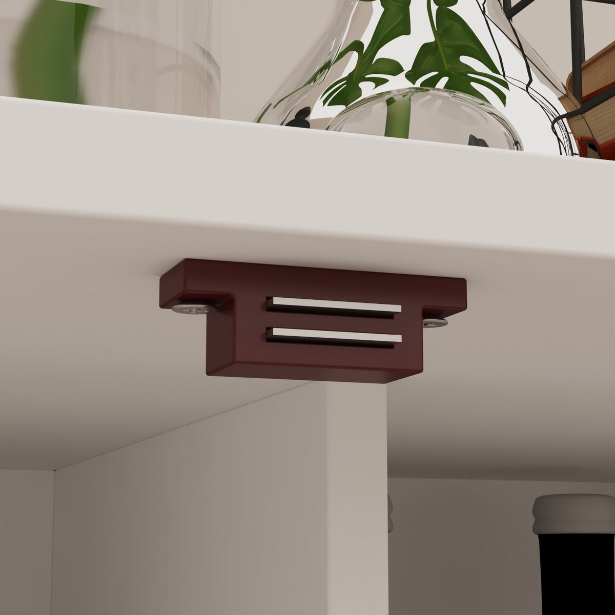 31.5" Modern White Kitchen Pantry with Rotating Food Storage Shelves, Adjustable Shelves, and Door-mounted Racks