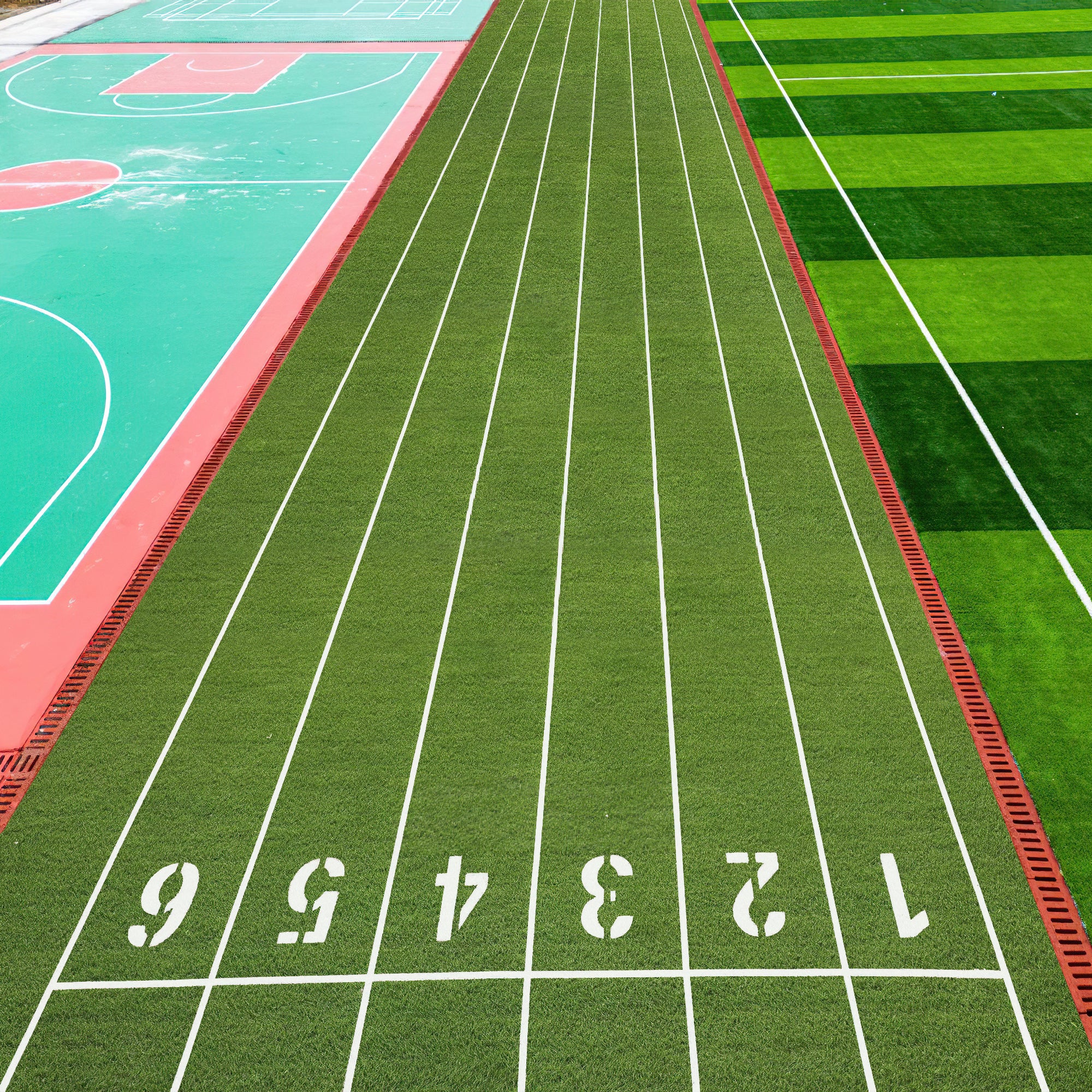 Artificial Grass Turf Lawn Indoor Outdoor Garden Lawn Landscape Synthetic Grass Mat