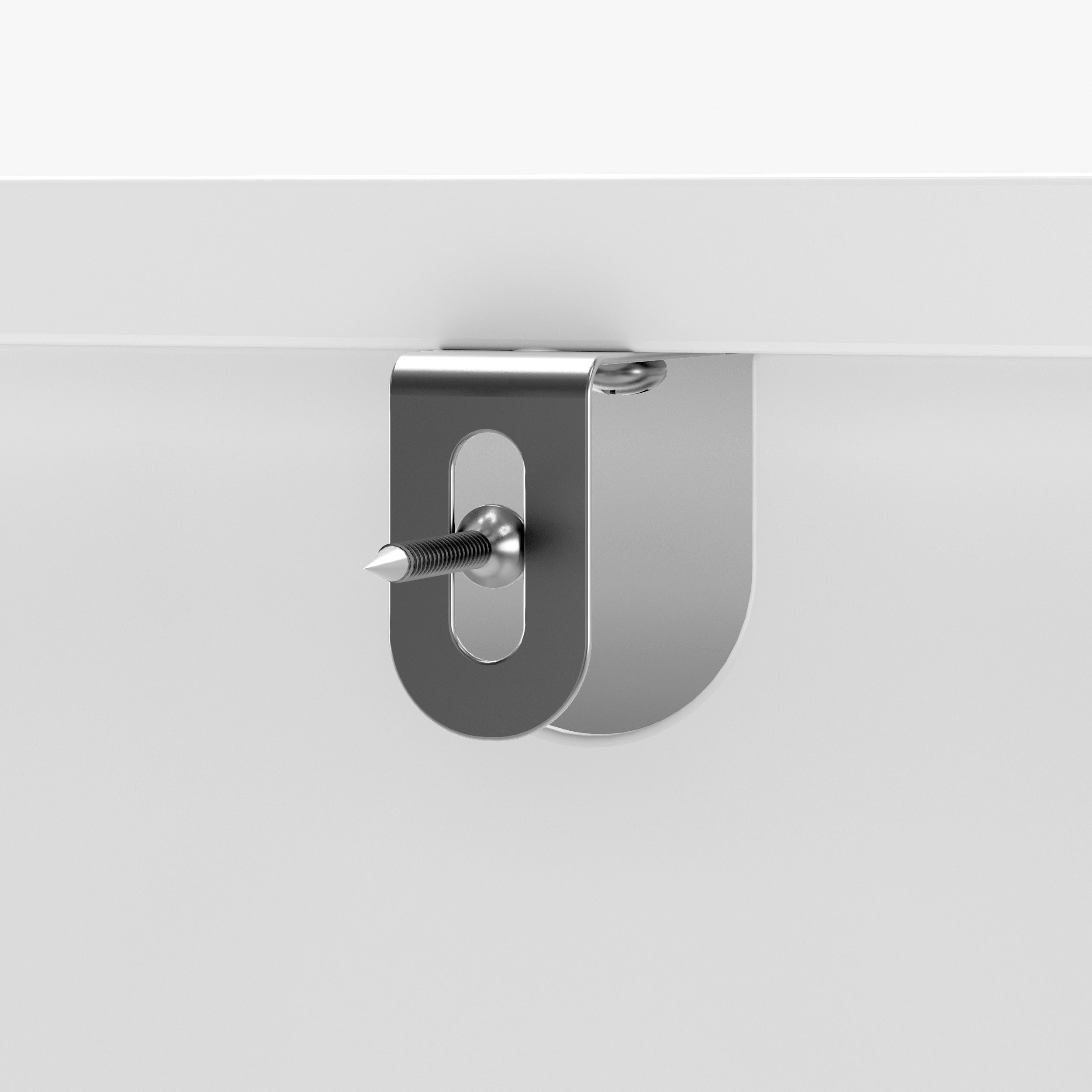 White dresser with jewelry organizer top and 4 drawers