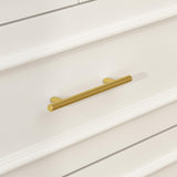 Rena 79.3" Luxe White Armoire with 8 Doors and 3 Drawers