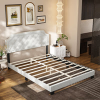 Low Profile Platform Bed With Modern Design