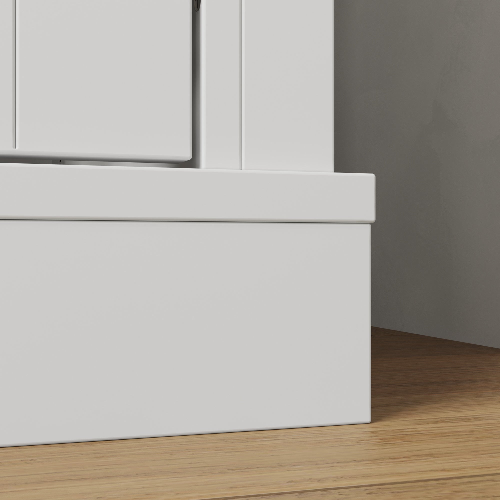 Tall Storage Cabinet With Glass Doors