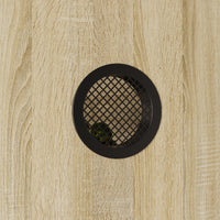 53.1" Modern Beige Reptile Terrarium with Storage Cabinet
