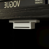 110" Modern Black TV Stand Entertainment with Ample Storage And Space Sound Bar Shelf