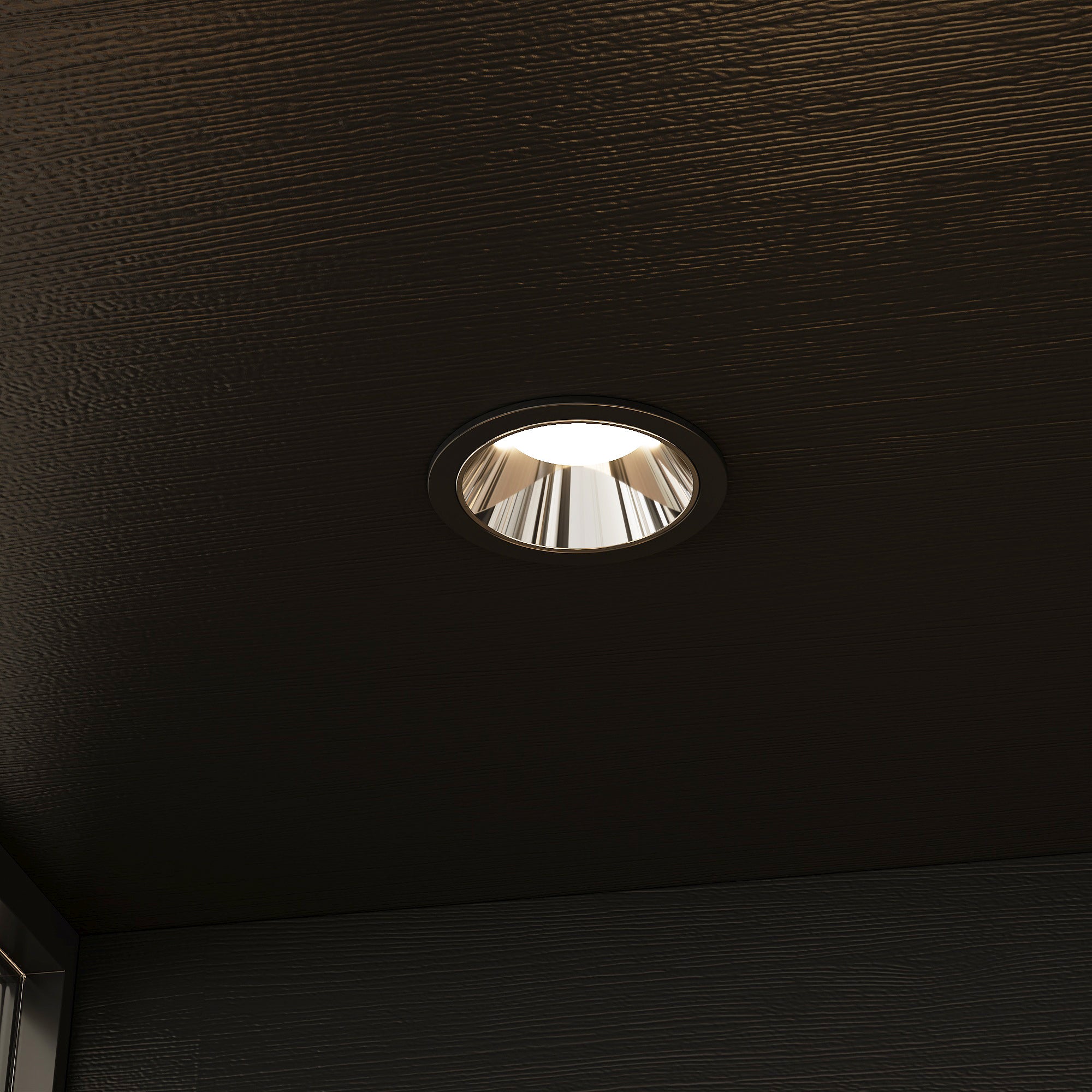 75'' H X 48'' W x 23.6'' D 4-Tier Display Cabinet Bookcase With Glass Doors And LED Light