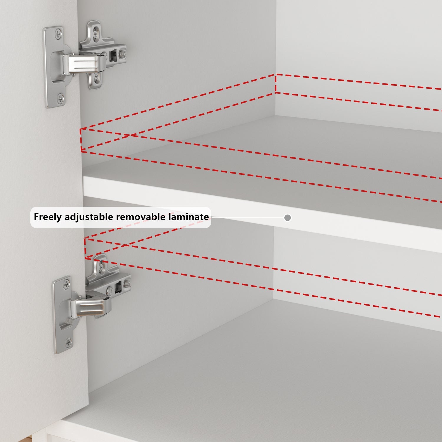 Shoe Storage Bench Shoe Rack Storage Shelf with Cushion 2-Door for Entryway