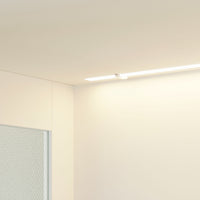 Elegant Bathroom Cabinet With Glass Doors & Smart LED Light