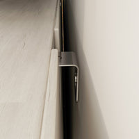 70.9" Modern White/Gray Dresser with 9 Drawers