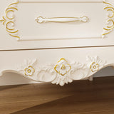 19.7 inch Elegant Nightstand with 2 Drawers