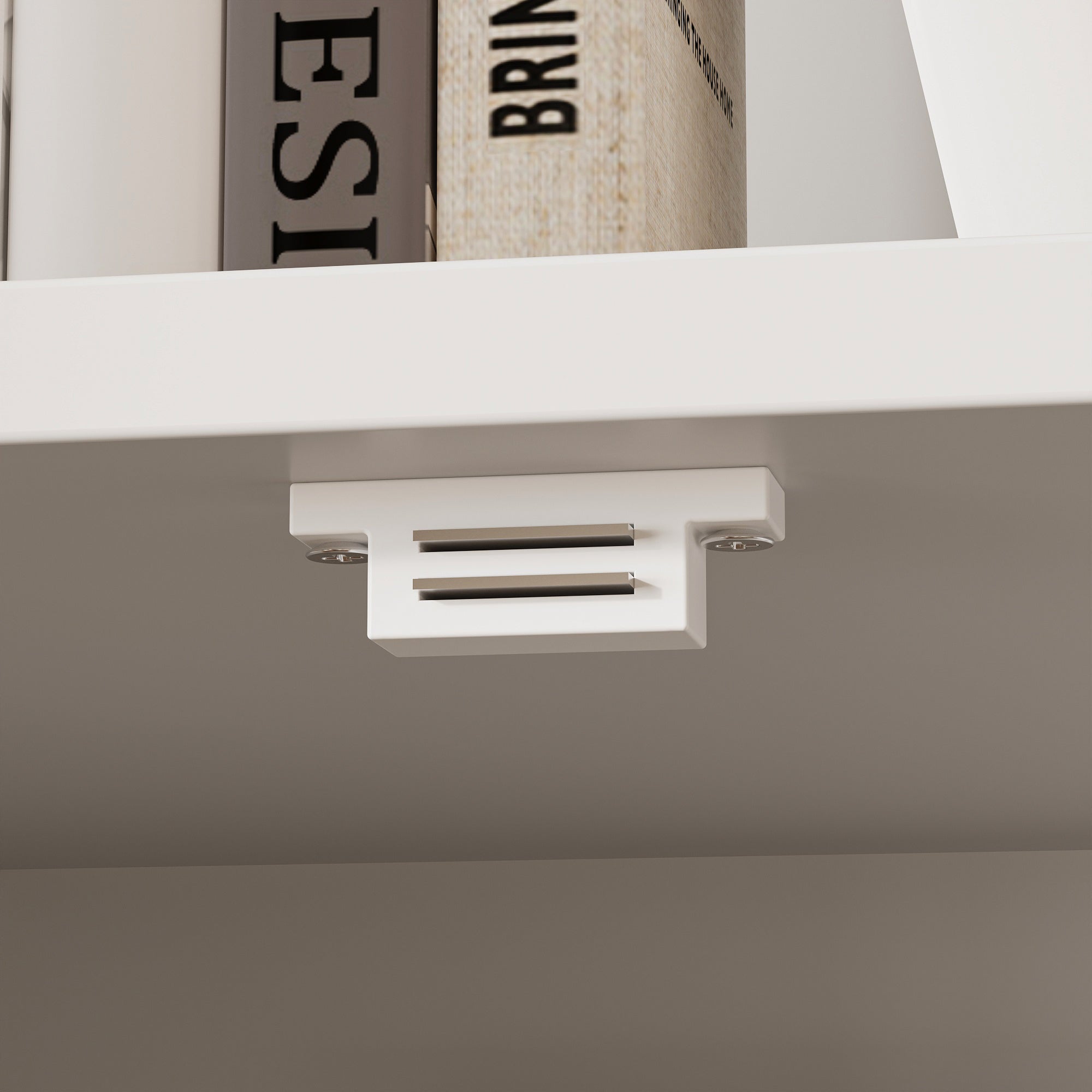 71'' H Glass Design Display Bookcase & Cabinet & Pantry