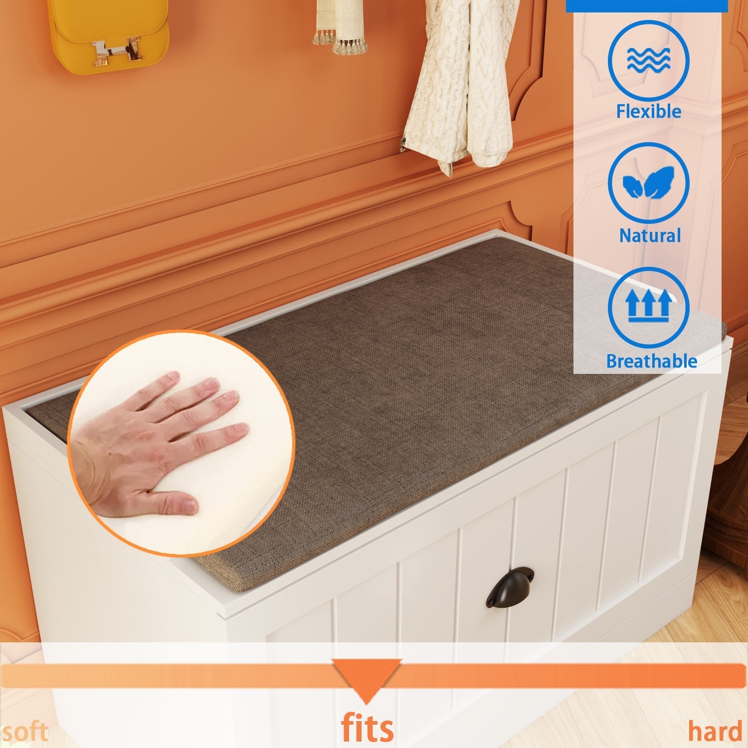 Hall Tree Shelf Rack Shoe Storage Coat Organizer Cabinet for Entryway in Combination