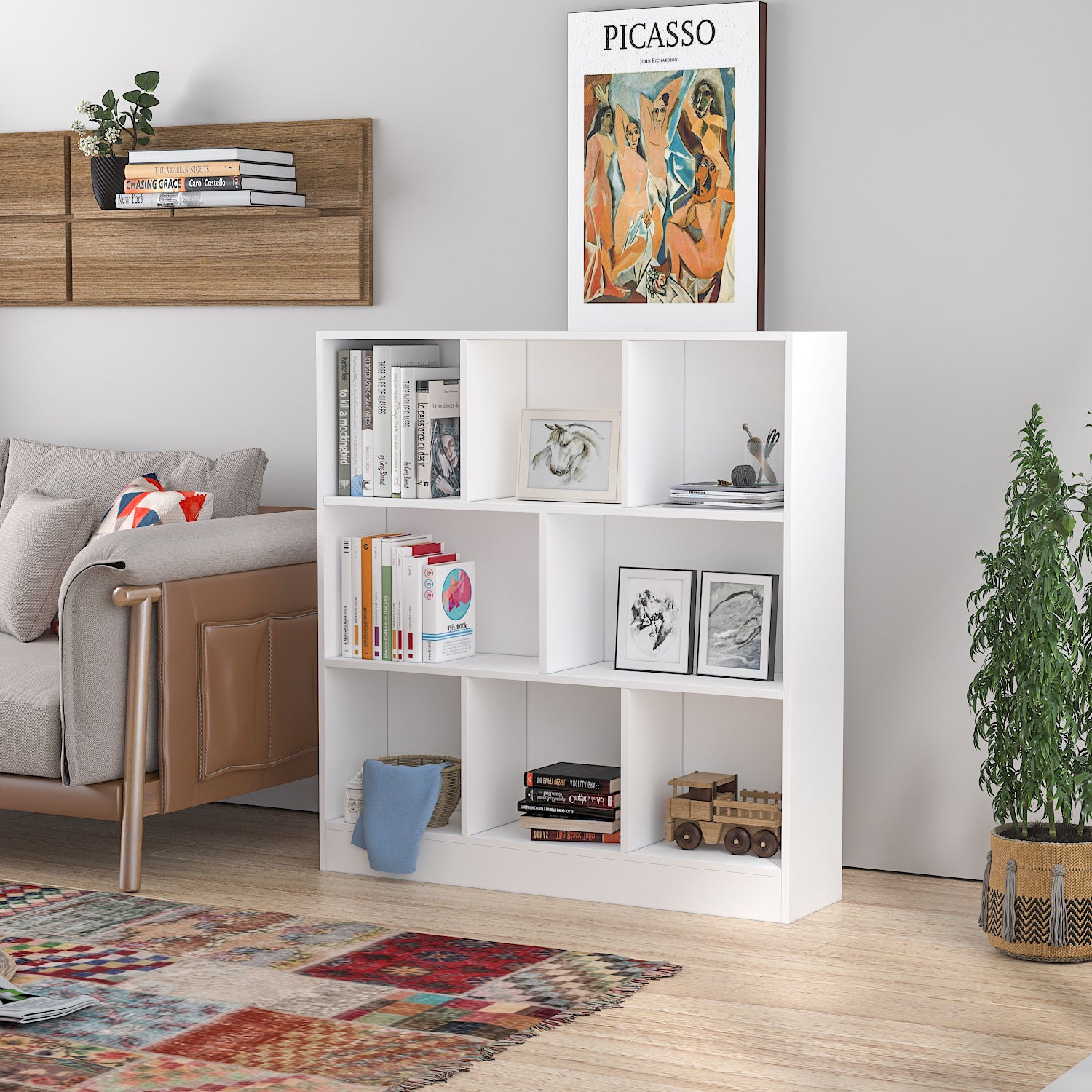 39.4'' W Cube Bookcase