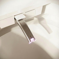 28.2" Modern White Smart Bidet Toilet with UV Sterilization, Heated Seat, Pre-Wash and Warm Air Dryer