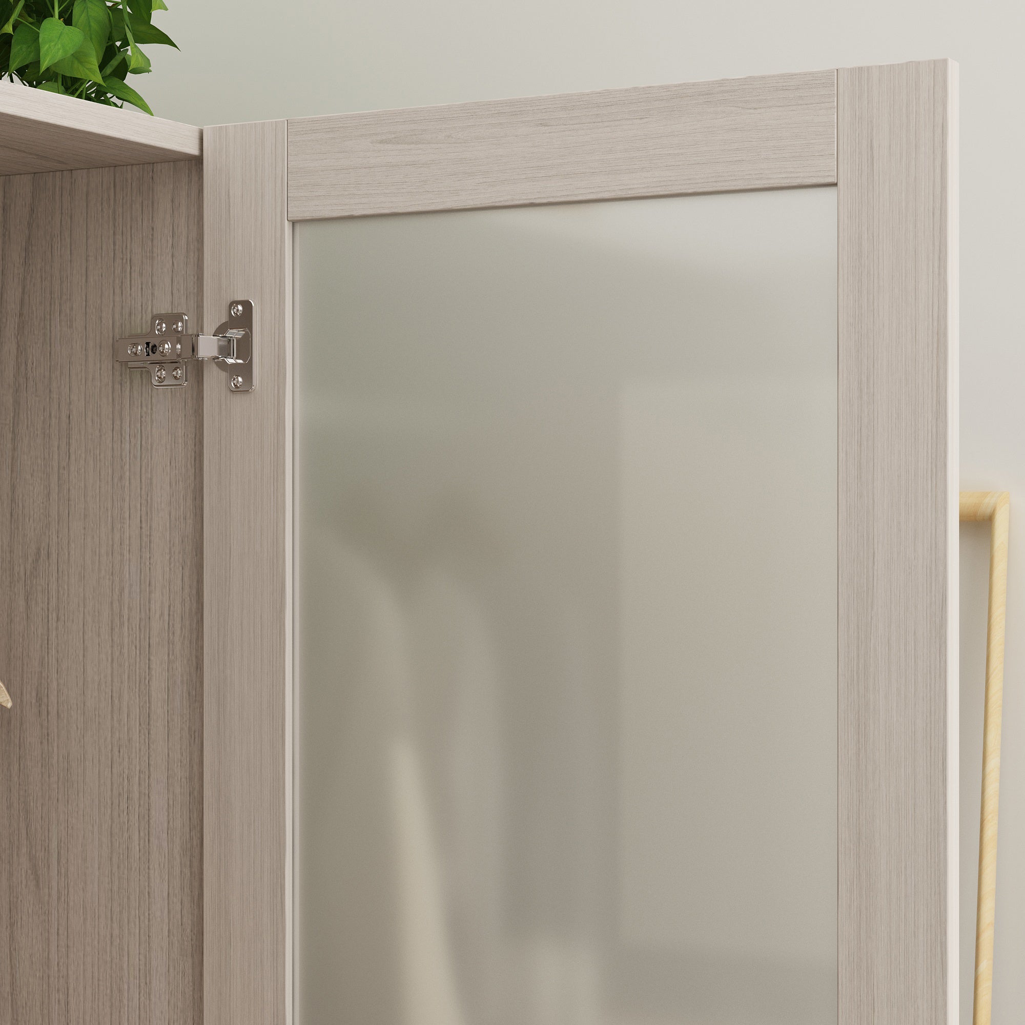 Solid + Manufactured Wood Armoire