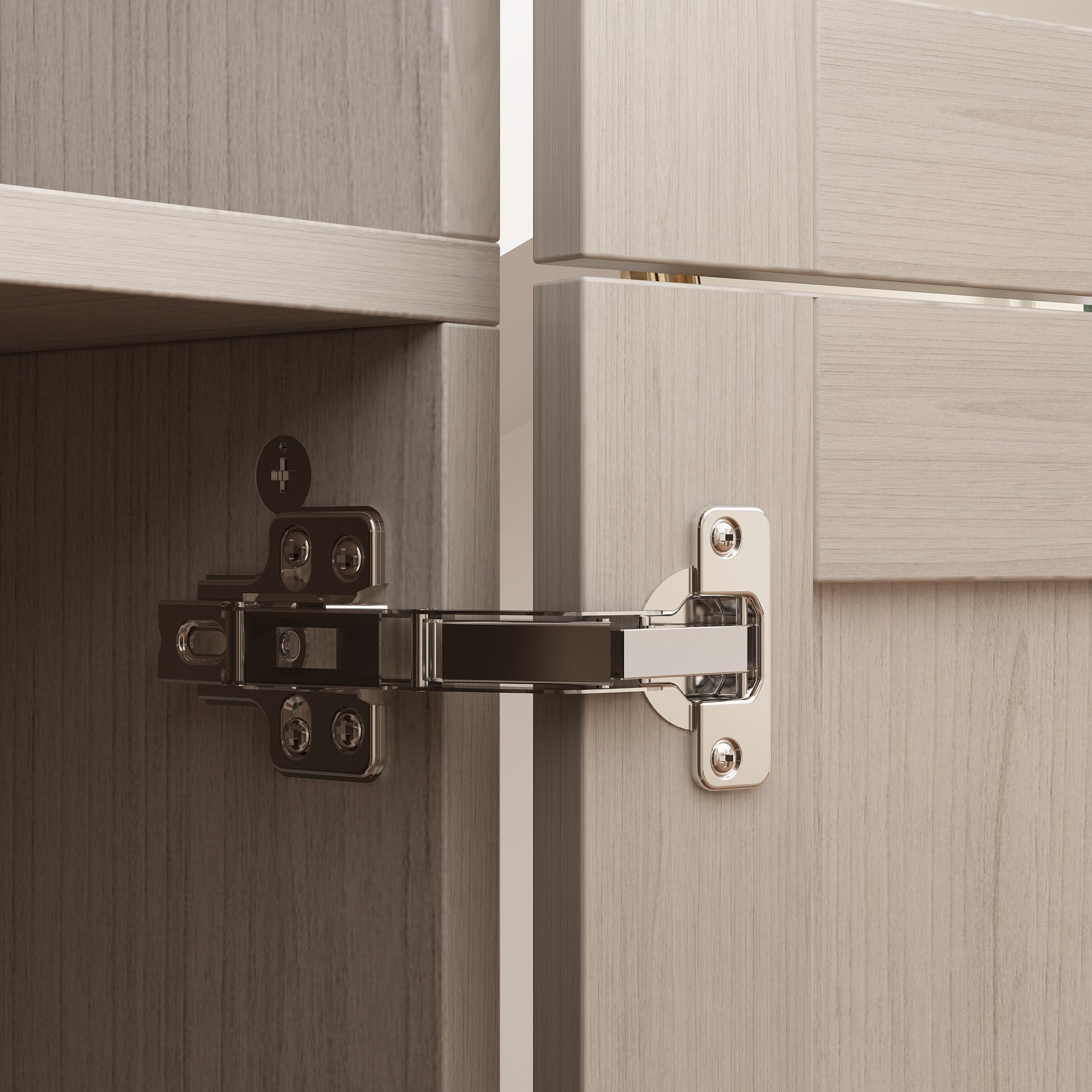 Solid + Manufactured Wood Armoire