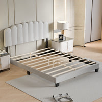 Low Profile Platform Bed With Modern Design