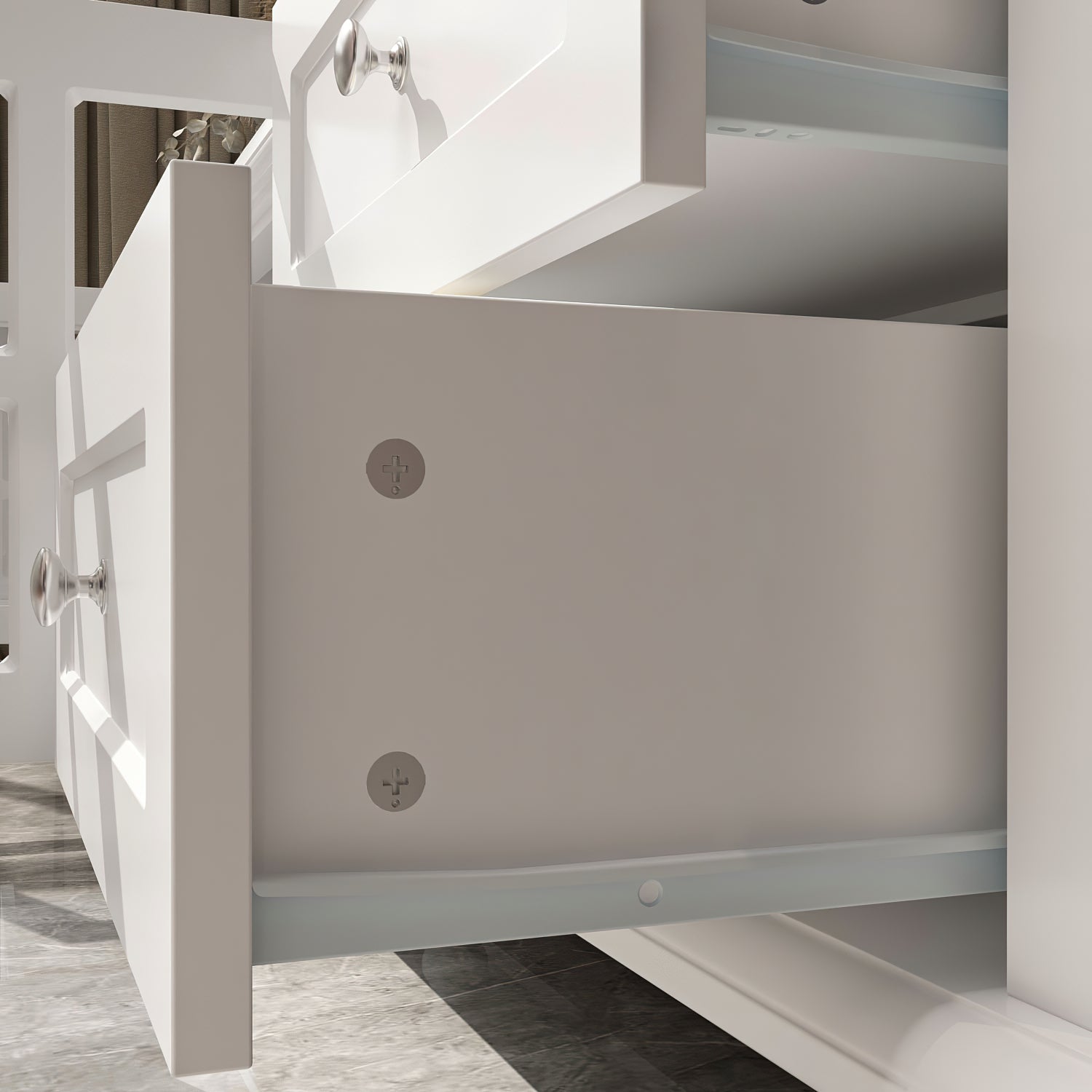 Modern TV Stand with Cabinets and Drawers for TVS Up to 70.9"