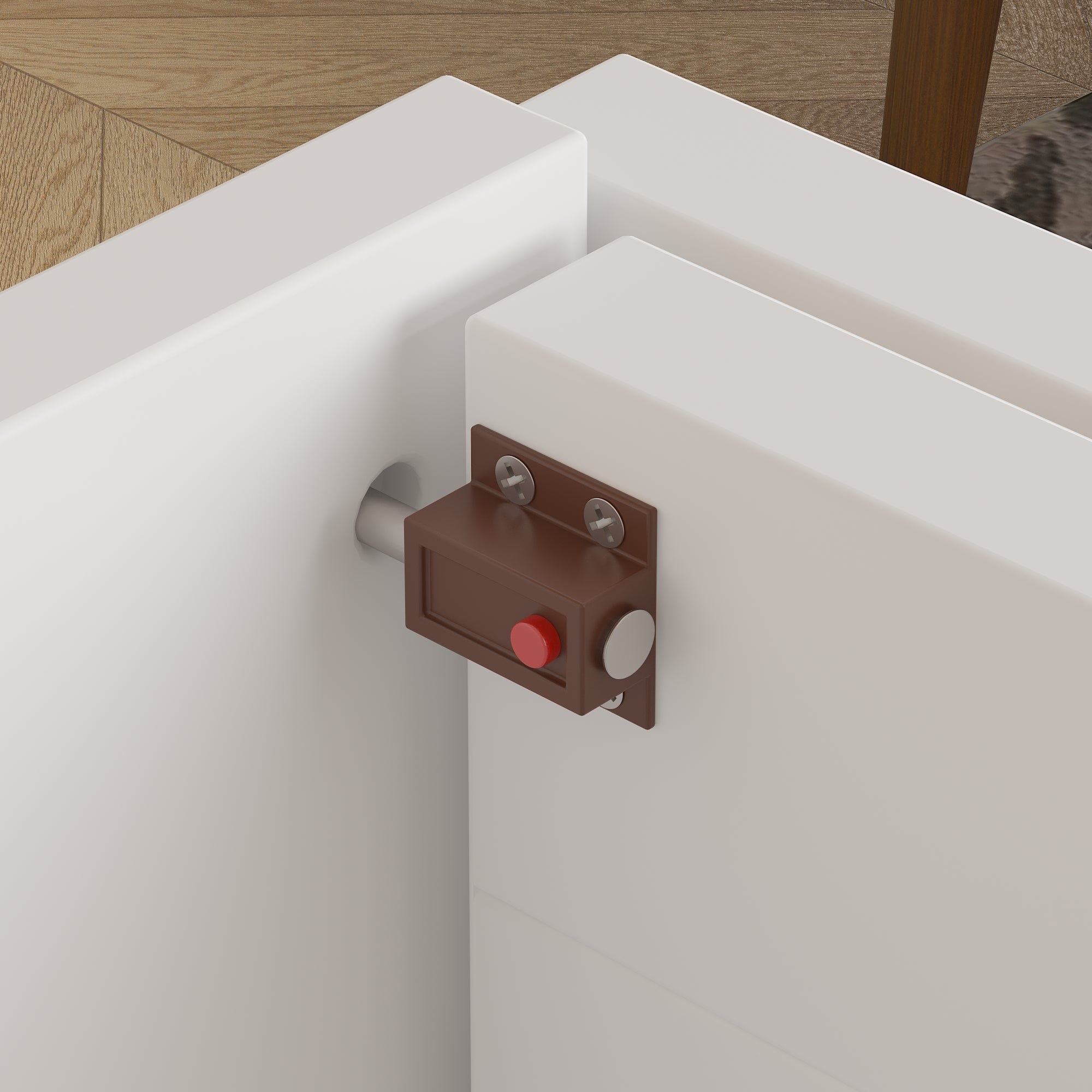 61.8'' W Detravious Fold Out Bed With Power Outlets