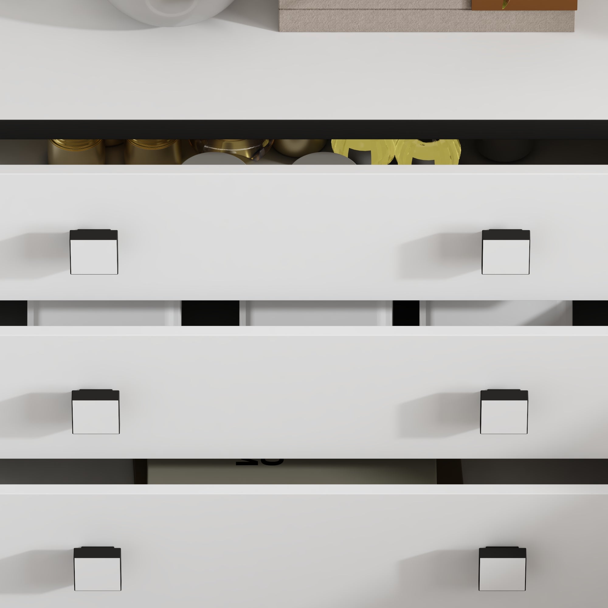 3-Drawer Nightstand With Modern Design