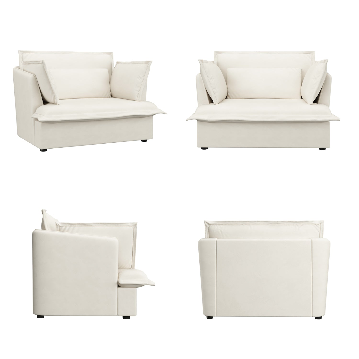 47.2'' W Upholstered Single Sofa