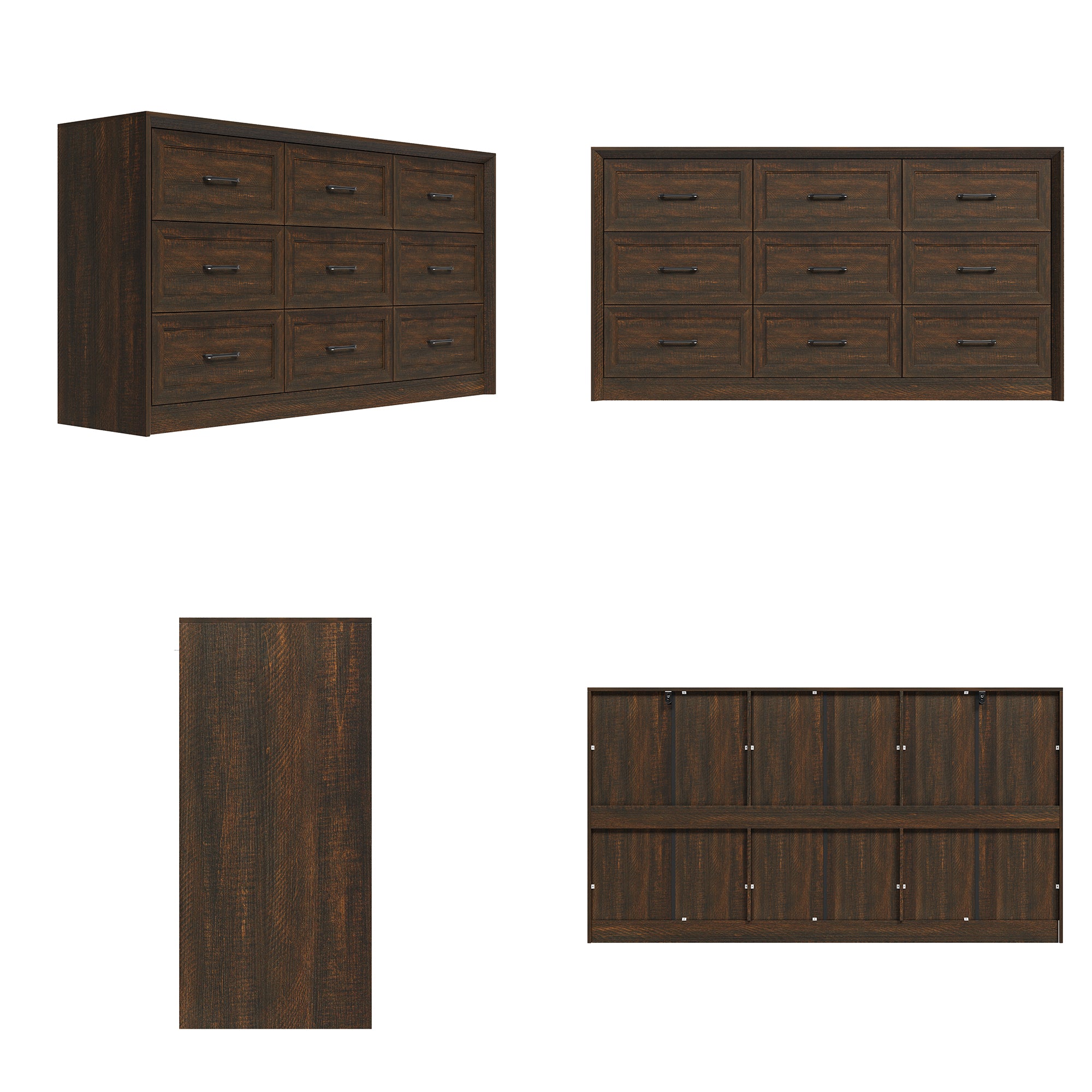 3-Drawer & 2-Door Accent Cabinet Storage Solution For Entryway, Living Room & Bedroom